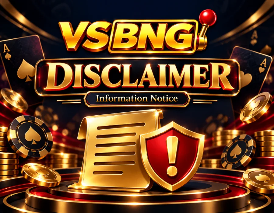 VSBNG Disclaimer